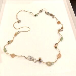 Silpada sterling silver and beaded necklace, new in packaging